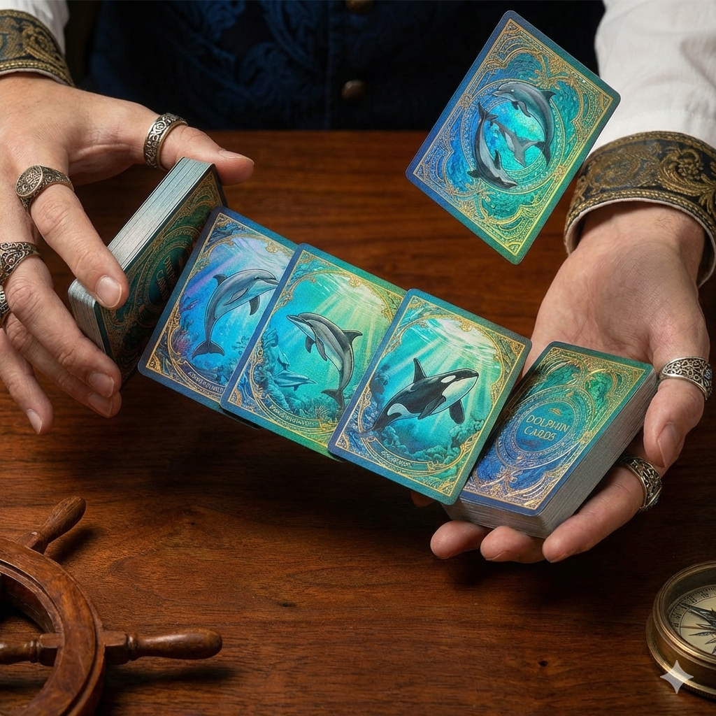 Dolfijnenkaart gratis trekken